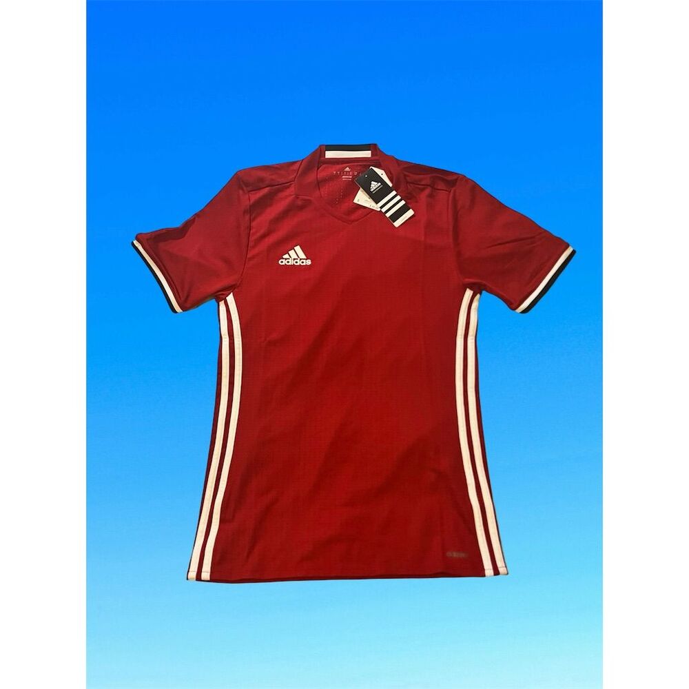 Adidas Condivo 16 Soccer Jersey Men's S Red/White ClimaCool Short Sleeve NWT